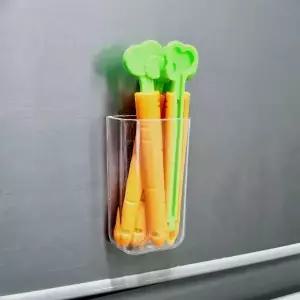 ( )자석 케이스 당근 밀봉집게 과자 빵 봉지 밀폐클립