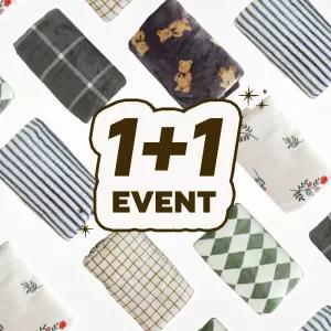 극세사 무릎 담요 세트 6종 100x80 150x100 두꺼운 블랭킷 겨울