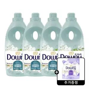 다우니 섬유유연제 화이트티 1L 4개(사은품 재고소진시 종료)