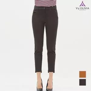 [올리비아로렌][VVOLIVIA] 밑단 트임 포인트 팬츠_VVCDLUF7421