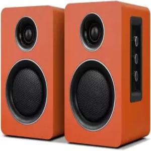 데스크톱 PC용 컴퓨터 스피커 3인치 탄소 섬유 우퍼 및 실크 필름 트위터를 갖춘 액티브 책장 레코드