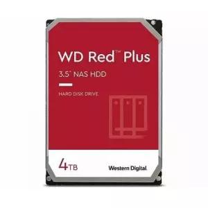 Western Digital 4TB WD Red Plus NAS 내장 하드 드라이브 HDD - 5400RPM SATA 6Gb/s CMR 128MB 캐시 3.5인