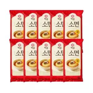 백설 중면 900g x10개