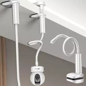 무타공 홈캠 거치대 베이비캠 스탠드형 무타공 홈캠 거치대 신생아 펫캠 반려동물 고정형 클립형 테이블