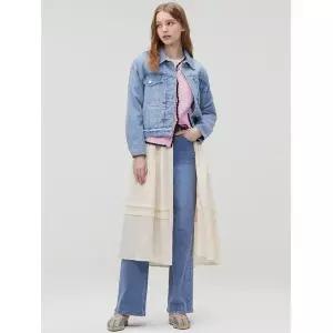 써스데이아일랜드 Thursday Island 인디고 자켓 T232MJK302W