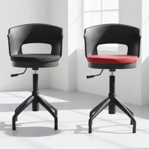 튼튼한 국산 Z2고정등받이원형의자 업소용까페매장 발받침철제 회전 작업용 병원진료실 실험실