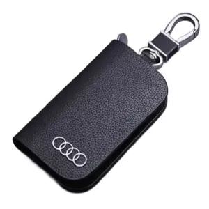 자동차 차키 아우디 차량용 풀커버 디자인 스마트키 지퍼 가죽 악세사리