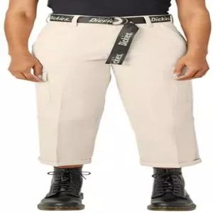 디키스 여성용 릴렉스 핏 크롭 카고 팬츠