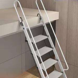 복층 사다리 이층 침대 발판 옥상 옥탑방 상품 계단 다락방 복층사다리 난간 알루미늄