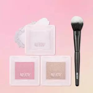 머지 하이라이터 쉐딩 캡처 브러쉬 블러셔 메이크업 세트 MNS