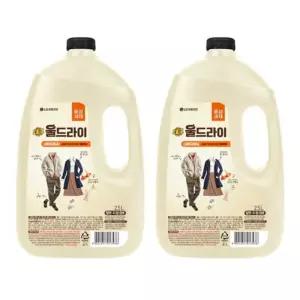 테크 니트 중성 세제 울드라이 이염방지 2.5L X2개 BNS