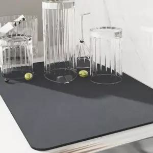 물받이 싱크대 패드 매트 식기 주방 물빠짐 드라잉 물빠짐 건조 30x40cm 건조