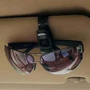 (선택 블랙)[DY] 차량용 블랙 선글라스 거치클립