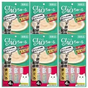 ( )고양이 습식 미니멀 하부요로관리 4개입 6P 파우치 스틱