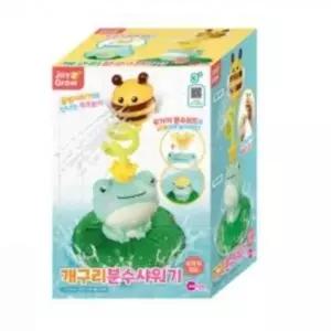 개구리 분수샤워기 샤워기장난감 아기목욕용품 물분사장난감