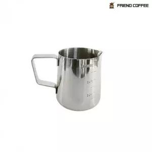 커피용 스팀 우유거품기 밀크피처 카페 음료용 도구