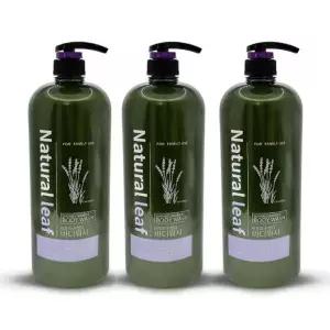 [하프클럽/오티마트]내추럴리프 티트리 라벤더 바디워시 1500ml 3개