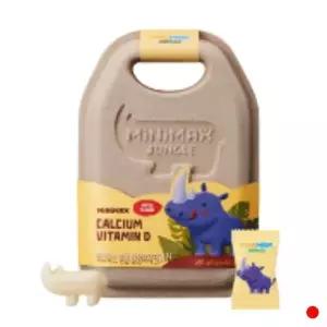 [하프클럽/기타]동아제약 미니막스 정글 어린이 칼슘 비타민D 60구미