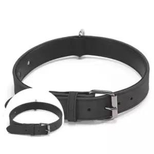 [반려] 가죽 개목걸이 67x3cm 애견목걸이 애견목줄세트 강아지산책용품