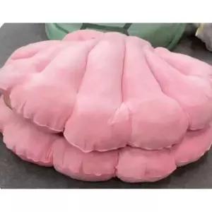 대왕 조개 쿠션 거북이등껍질쿠션 2m 이불 낮잠 핑크 침대