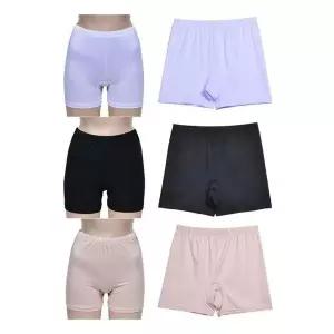 [오노마] ONM 민무늬 쾌적한 쿨론 유마찌 여성용 3부 드로즈팬티 (S9718149)