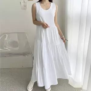 [아이우먼] 삼단사선캉캉롱원피스 YYX199M602 빅사이즈