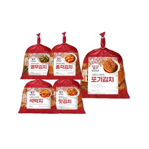 종가 포기김치 4kg + 별미김치(850g/900g) 4종 골라담기