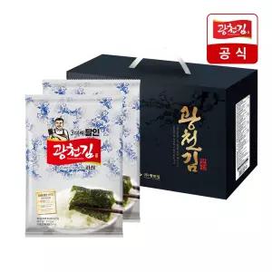 [광천김 선물세트] 프리미엄 파래 전장김 20봉 선물세트 (30-4호