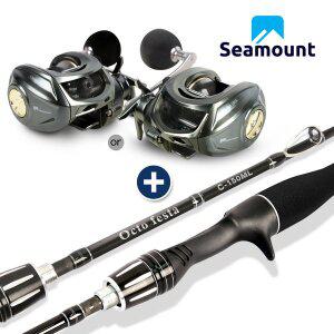 [시마운트] 쭈꾸미 낚시대 세트/옥토페스타 + 릴세트/문어 갑오징어 선상 낚시