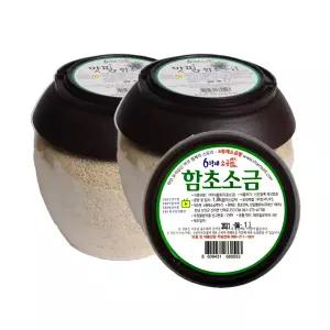 6형제소금밭 맛핌 육형제 신안 천일염 함초소금 1.8kg 2개