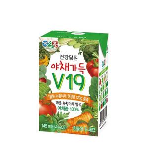 정식품 베지밀 건강담은 야채가득 V19 145ml x 24팩