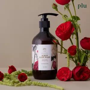 플루 퍼퓸드 스파스크럽 바디워시 500g (로즈/베리/솝/우디)