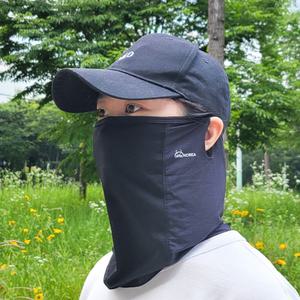 여름 얼굴 전체 햇빛가리개 자외선 UV 차단 쿨 마스크 골프 자전거 등산 쿨링 페이스커버