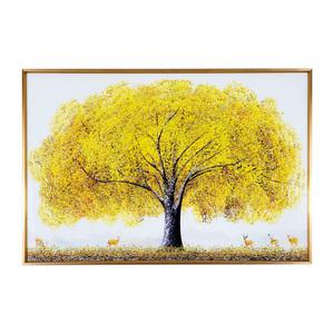 황금 돈나무 고급알루미늄 거실 현관 벽장식 그림 액자 부자되는 풍수 인테리어