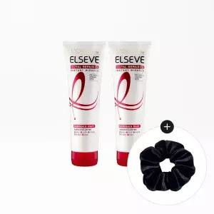 [로레알파리] 토탈리페어 미라클 헤어팩 280ml 2개+스크런치(랜덤)