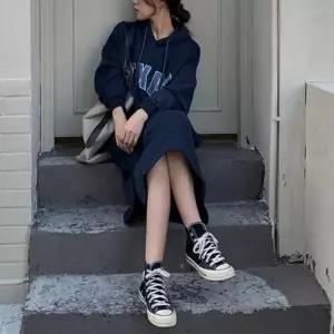 [오노마] ONM 여성 후드 롱원피스 가을 겨울 기모 후디원피스 5컬러 (S11577303)