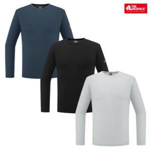 레드페이스 HC27 탑스프링라운드티GY 남성 흡습,속건 캐주얼스타일의 티셔츠 REWMTSS2