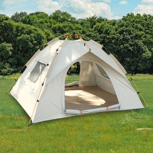 사각 원터치 텐트 캠핑 차박 비치 그늘막 가림막 감성 캠핑 차박 3~4인용 간편피칭 개방형