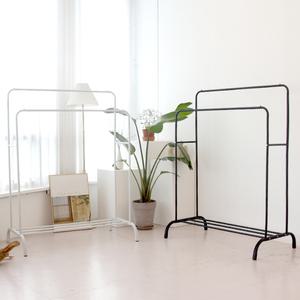 튼튼한 2단스탠드 그란데행거 1100 2중수납 간이 원룸 옷방 철제 옷걸이