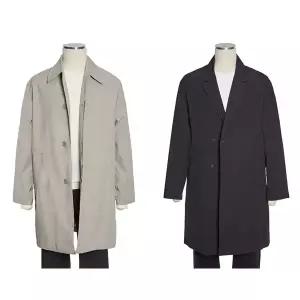 [롯데백화점]레노마 25년 S/S (한정수량) 베이지 쎄미오버 카라넥 싱글코트 2종택1 RQIMBH05A_NW_2