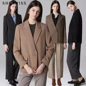 [쉬즈미스][쉬즈미스(SHESMISS)] 원버튼 클래식 자켓 (택가격268000원)