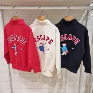 [지프키즈] CB01 낚시 곰 밴드넥 맨투맨  KQ1TSU812 (S30551504)