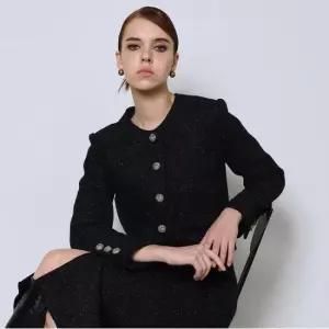 [YGBM][최초가275 000]부클 메탈트위드 자켓_YB210-WJW02