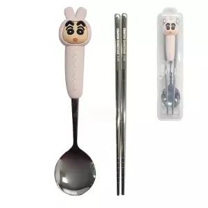 짱구 수저케이스세트-토끼 피규어 YP9338 (S0189)