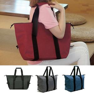 보냉 쇼퍼백 심플 컬러 대형 장바구니 집업 보냉백 소풍 피크닉 도시락 가방 런치백 쿨링백