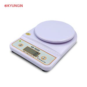 경인 디지털 소형 주방 전자 저울 KB-3000 (최대 3000g/1g단위)