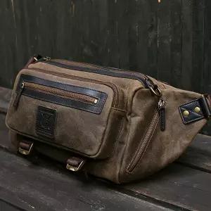 빌포드 웨이스트백 탄(Tan) 힙색 슬링백 남자 여행보저가방 크로스백