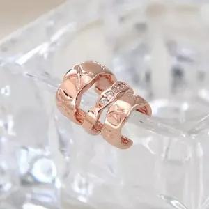 [미니아트]14KGP 켄드라 귀찌 로즈골드 데일리 볼드 링 이어커프