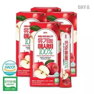 데이앤 애플사이다비니거 유기농 애사비 100 15포 4박스