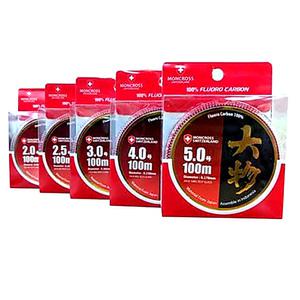 몽크로스 대물카본 100m 민물원줄 바다목줄 카본낚시줄